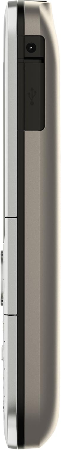 Nokia C1-01 Handy (Ohne Branding, 4,6 cm (1,8 Zoll) Display, VGA Kamera) warm grey, warm grey
