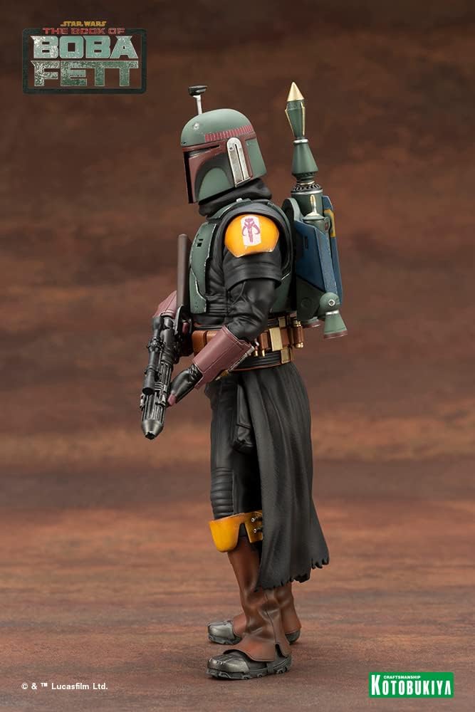 Kotobukiya ARTFX+ The Book of Boba Fett 1/10 Scale PVC Pre-Painted Simple Assembly Figure