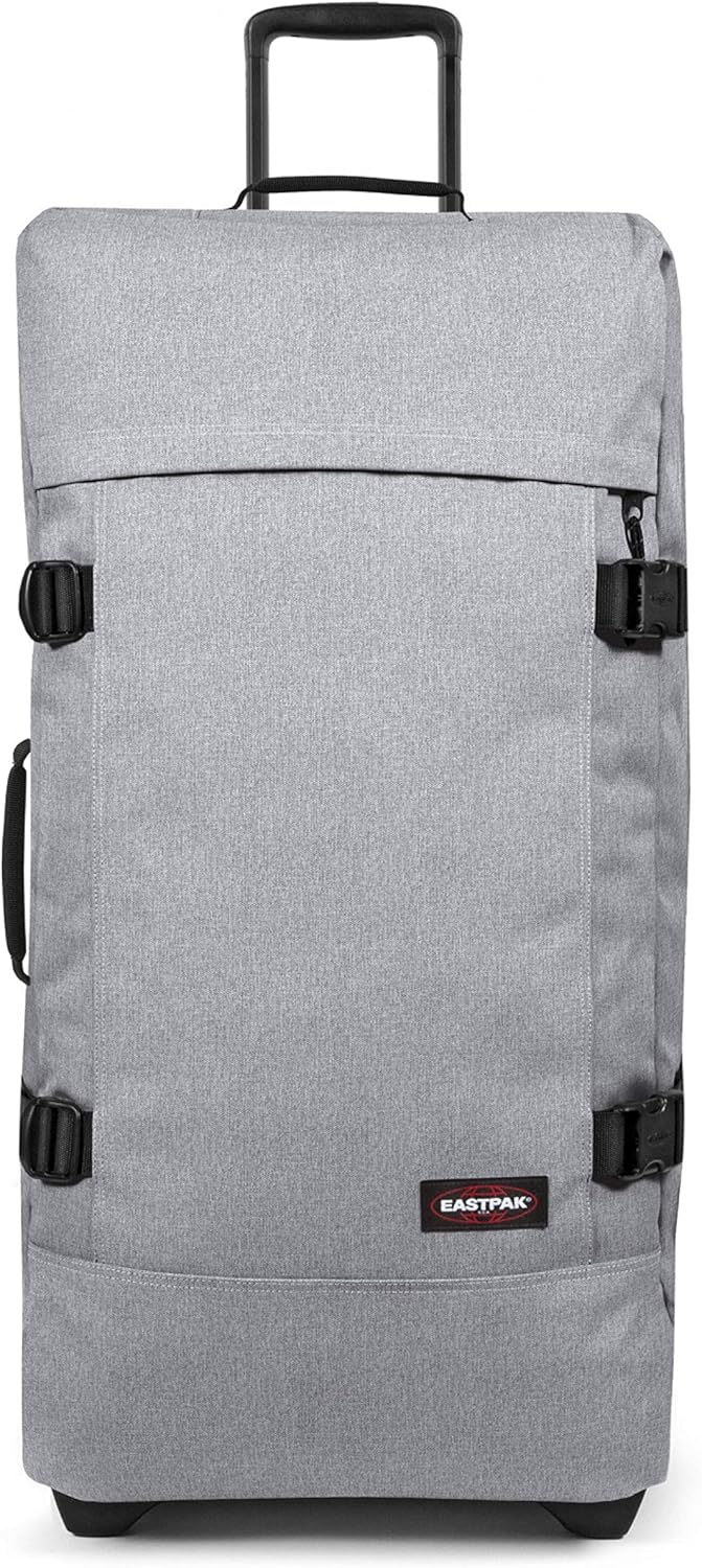 EASTPAK TRANVERZ L Koffer, 79 cm, 121 L, Grau (Sunday Grey) & TRANVERZ S Koffer, 51 cm, 42 L, Grau (