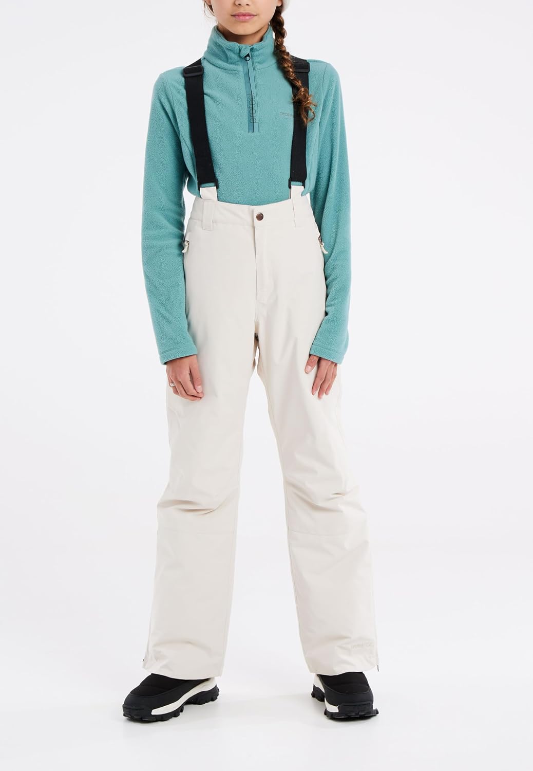 Protest Mädchen Ski- Und Snowboardhose Sunny JR 116 Kit Offwhite, 116 Kit Offwhite