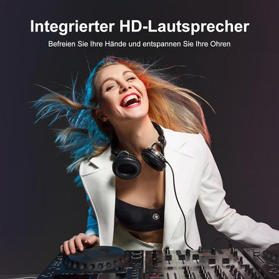 64GB MP3 Player, Bluetooth 5.3 HiFi Music Player, 2.4-Zoll Touchscreen MP3 Player mit Lautsprecher R