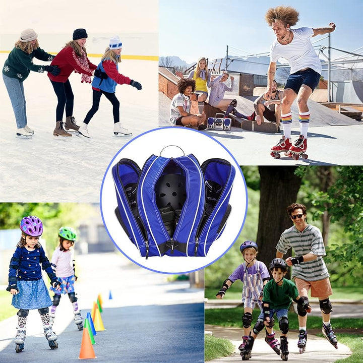 VENTCY Inliner Tasche, Skischuhtasche Kinder, Rollschuhe Tasche, Tasche für Inliner, Eislauf Inliner