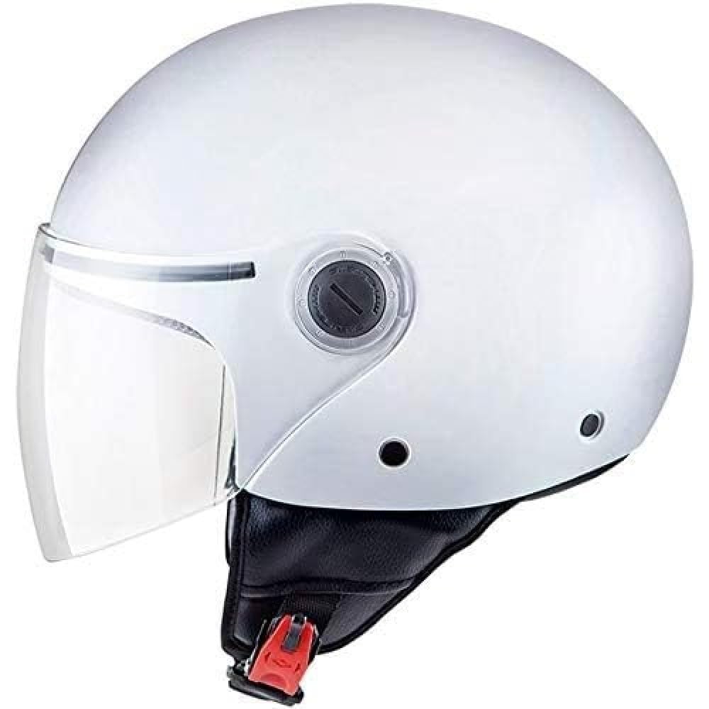MT HELMETS STREET SOLID GLOSS PEARL WHITE XS