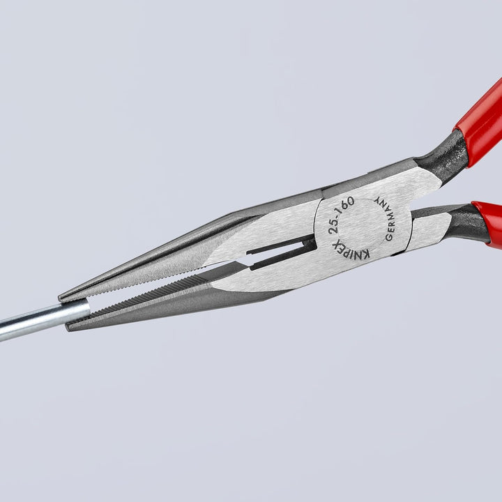 Knipex 25 01 160 - Zange (Seitenschnitt, Chrom-Vanadium-Stahl, Kunststoff, rot) einheitsgrösse, einh