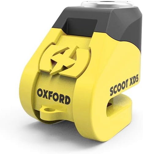 Oxford LK260 XD5 Disc-Sperre 5mm pin, Gelb Yellow, Yellow