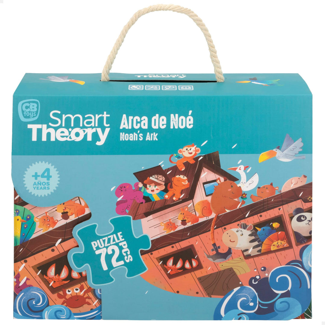 COLORBABY 49736 - Arche Noahs Puzzle 72 Teile/Kinderpuzzle, Lernspielzeug/Puzzles für Jungen und Mäd