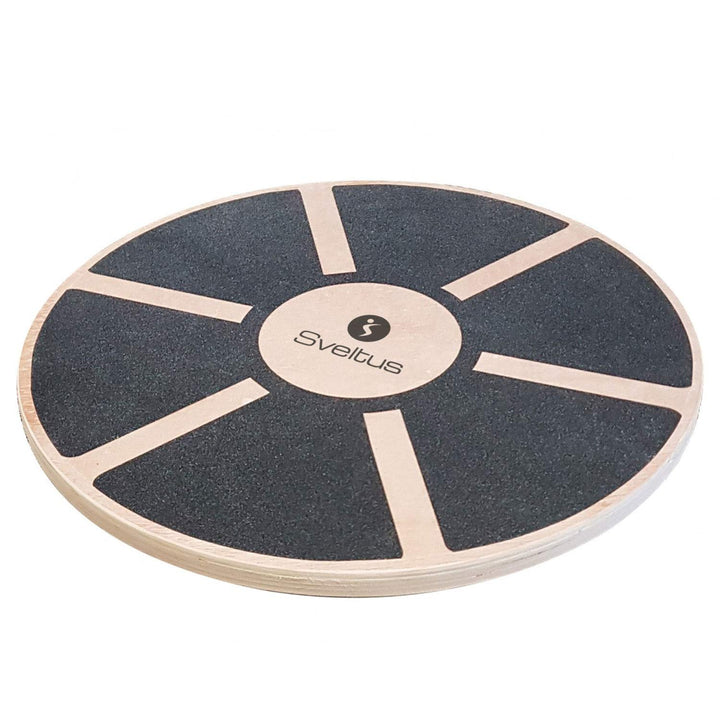 Sveltus Holz-Balancierkreisel Ø 39cm Balance Board Balancetraining