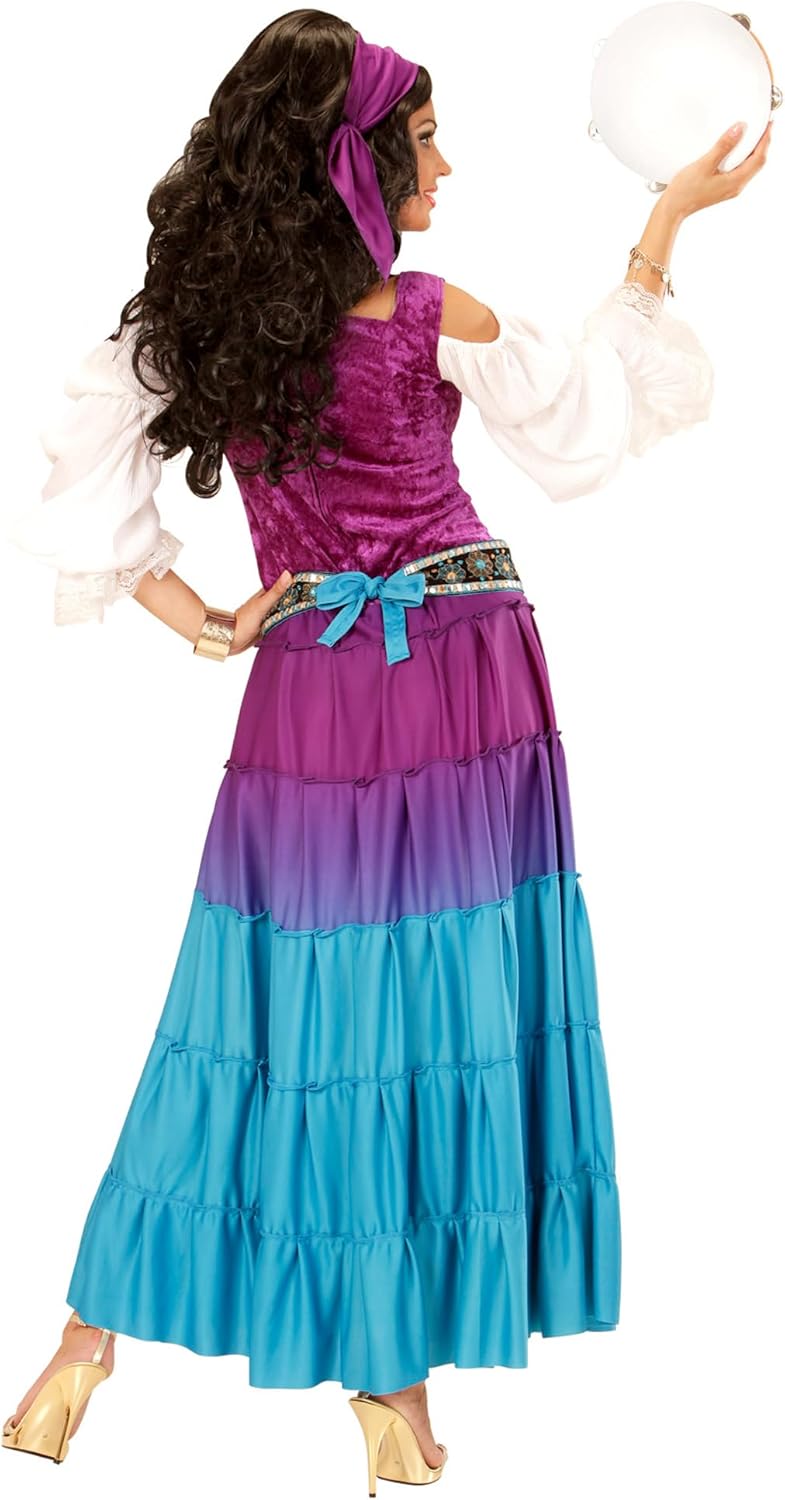 "GIPSY" (dress, coin belt, bandana) - (S), S