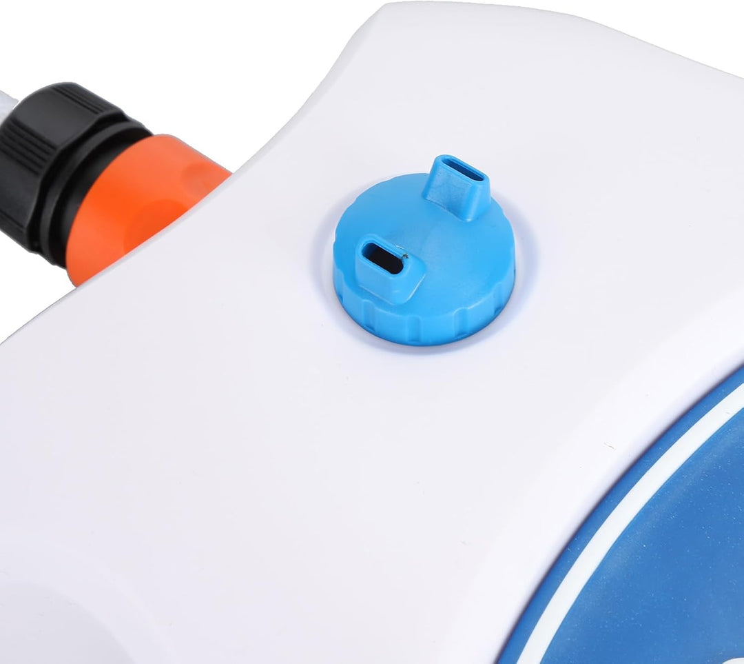 Outdoor-Hundewasserbrunnen Step On, durch Trittpedal Aktivierter Hundewasserspender mit Schlauch, de