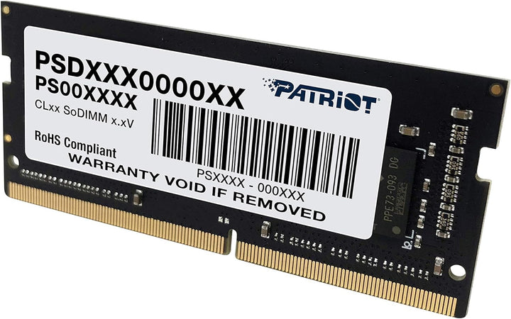 Patriot Signature Series DDR4 8GB (1 x 8GB) 2400MHz (PC4-19200) SODIMM Arbeitsspeicher 8 GB 2400Mhz