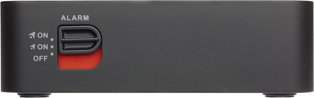 TFA Dostmann Digital Wecker Easy-Charge Wireless, 60.2030.01, mit kabelloser Qi Ladestation, Farbdis