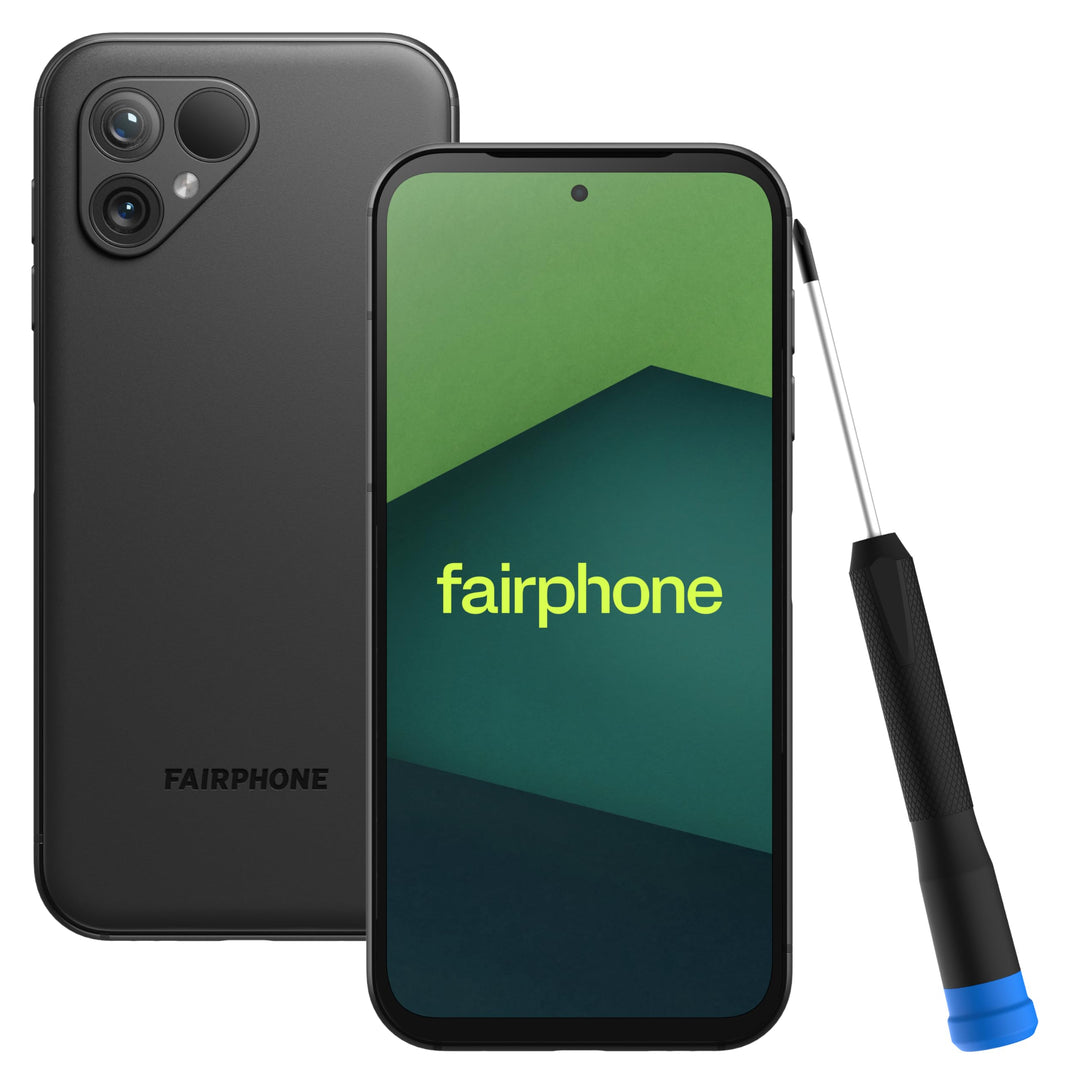 Fairphone 5 5G (8GB, 256GB) Mattes Schwarz 256 GB Mattes Schwarz, 256 GB Mattes Schwarz