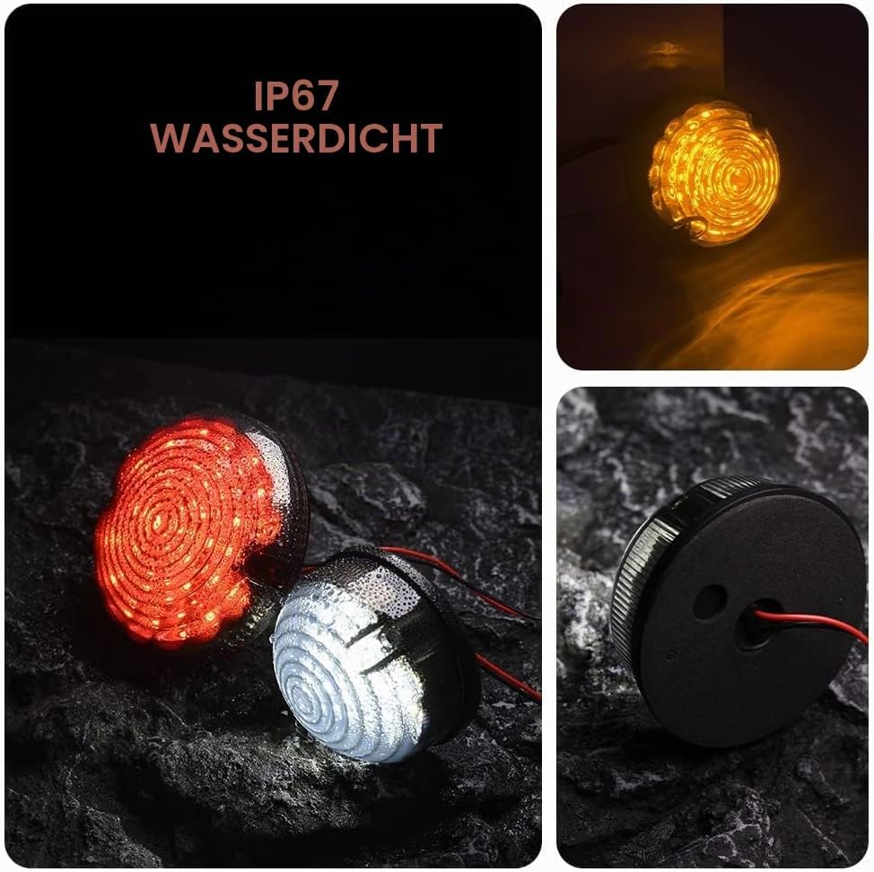 NSLUMO 10 Stück die Kompletten Lichtkits Anzeige Hinten Rückleuchte Nebel & Rückwärts & Vorderseite