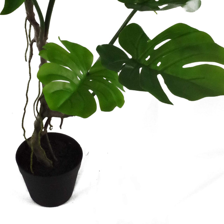 Leaf Kunstpflanze mit gedrehtem Stiel, 70 cm Monstera Vine 70 cm, Monstera Vine 70 cm