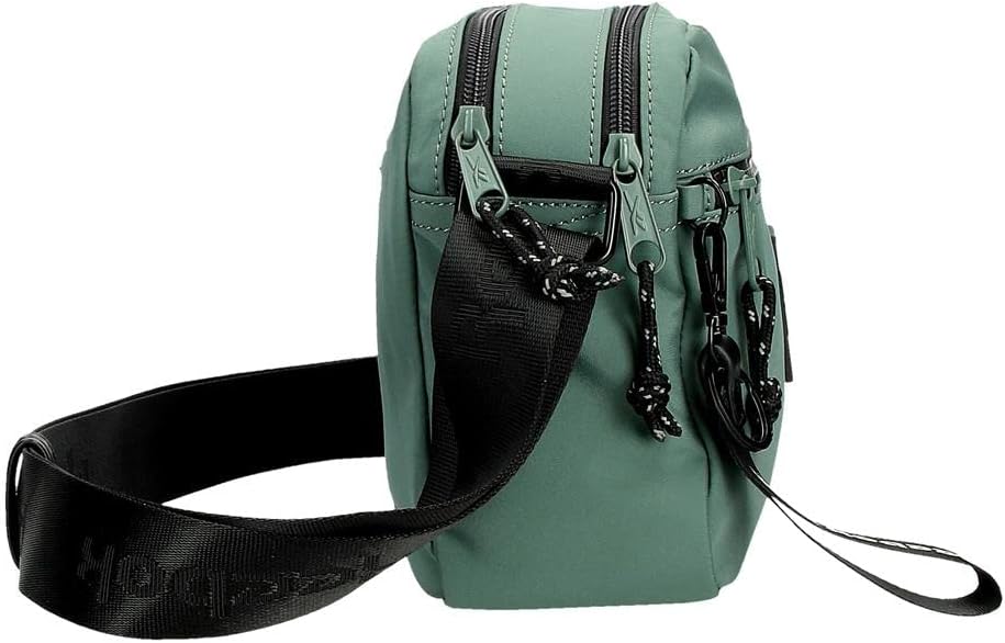 Reebok Damen Elsie Gepäck- Kuriertasche Bandolera Dos Compartimentos Grün, Bandolera Dos Compartimen