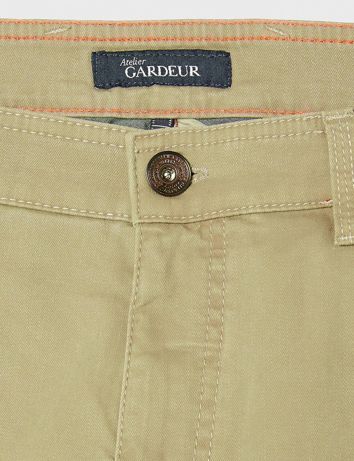 Atelier GARDEUR Herren Batu Jeans 38W / 32L Stein 12, 38W / 32L Stein 12