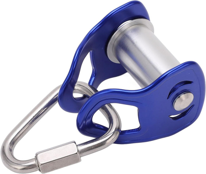 Slackline-Umlenkrolle aus Aluminiumlegierung für und Erwachsene, Outdoor-Sport-Umlenkrolle Zipline,
