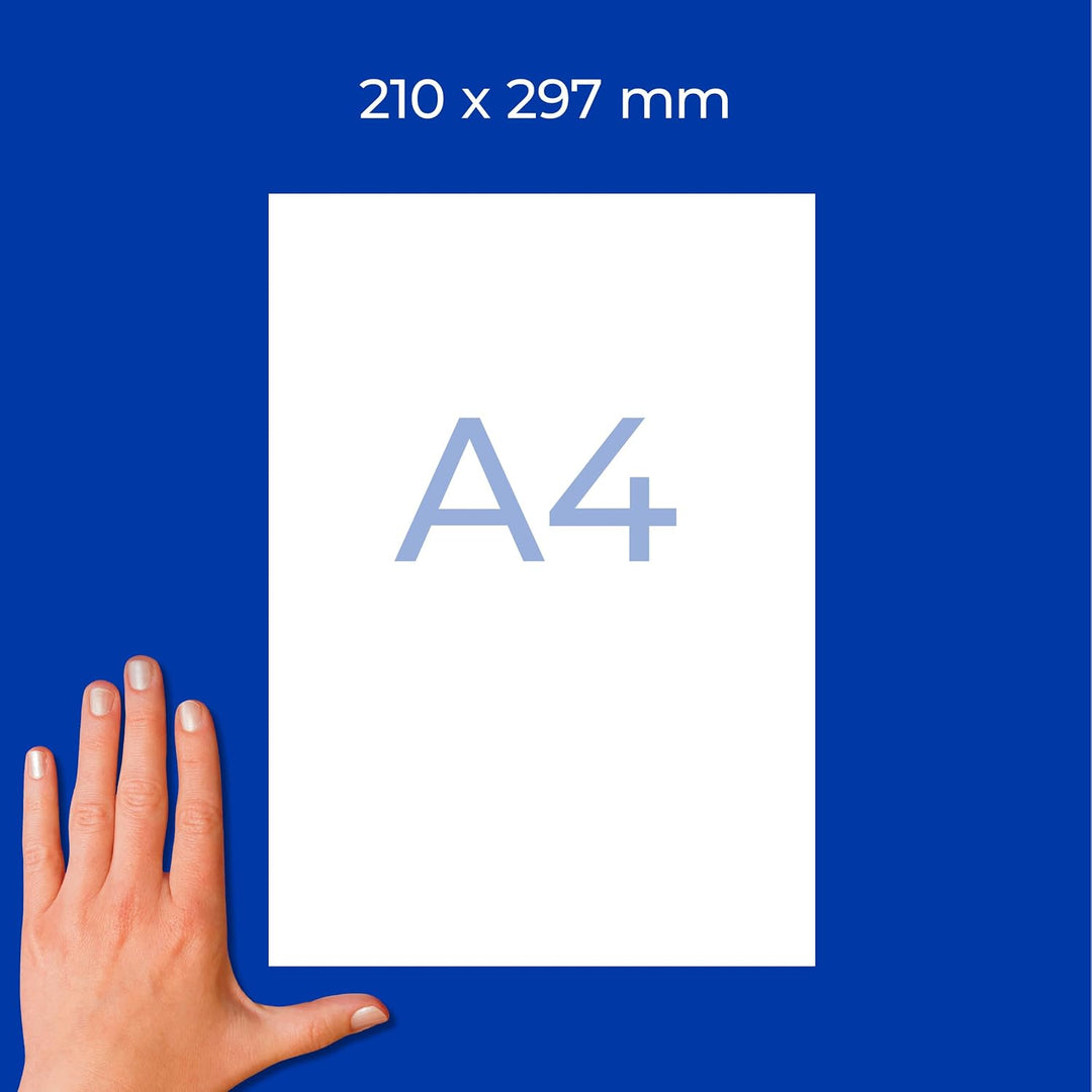 AVERY Zweckform 3478-200 Universal Etiketten (200 plus 20 Klebeetiketten extra, 210x297mm auf A4, be