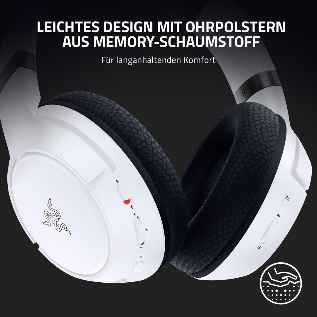 Razer Kaira - Kabellose Gaming Kopfhörer für Xbox Series X (Triforce Titanium 50mm Treiber, HyperCle