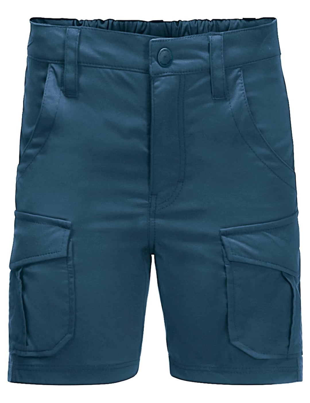Jack Wolfskin Unisex Treasure Hunter Kids Shorts 104 Dark Sea, 104 Dark Sea