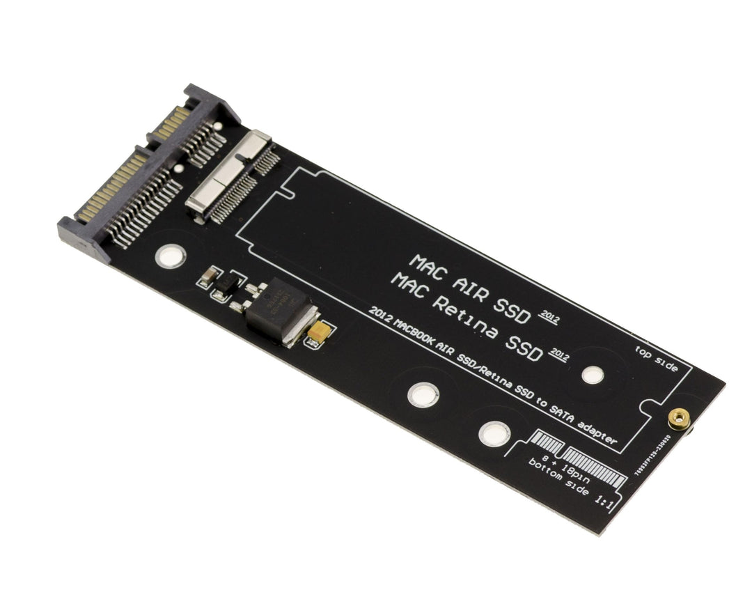 KALEA-INFORMATIQUE SATA-Adapter für 2012 Mac AIR oder Retina SSD mit 8+18 Pins, Hochleistungsversion