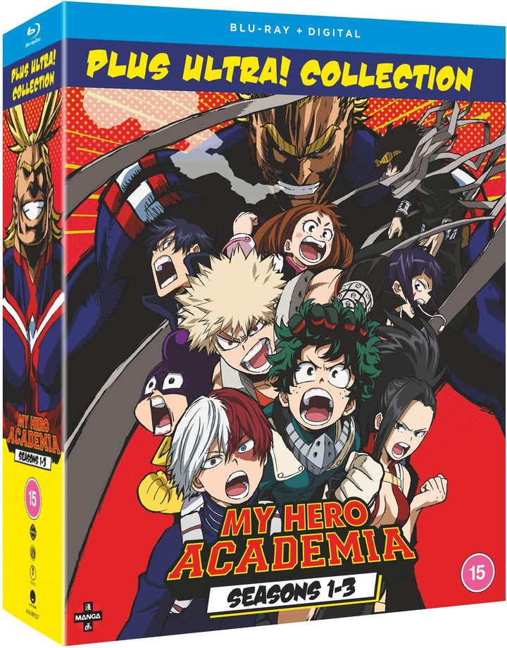 My Hero Academia: Collection Box Seasons 1-3 [Blu-ray], Blu-ray