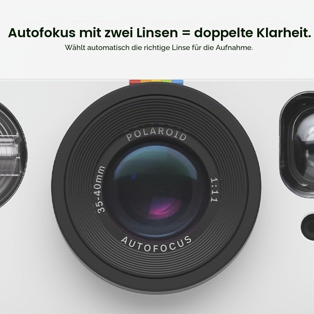 Polaroid Now Gen 2 Sofortbildkamera - Schwarz &amp; Weiss, Keine Filme Schwarz &amp; Weiss Keine Filme Kamer