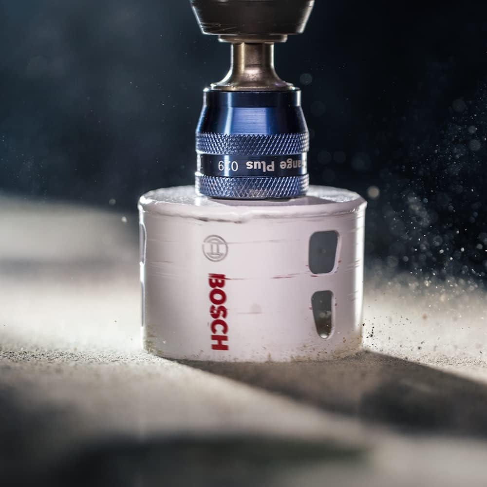 Bosch Professional Lochsäge Progressor for Wood & Metal (Holz und Metal, Ø 108 mm, Zubehör Bohrmasch