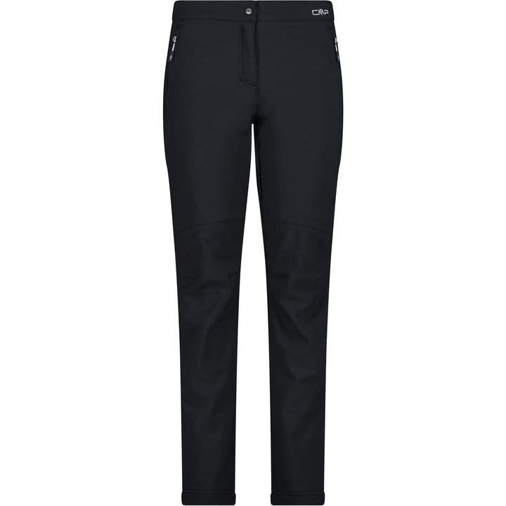 CMP Damen Hose Softshellhose für Damen XXL Schwarz, XXL Schwarz