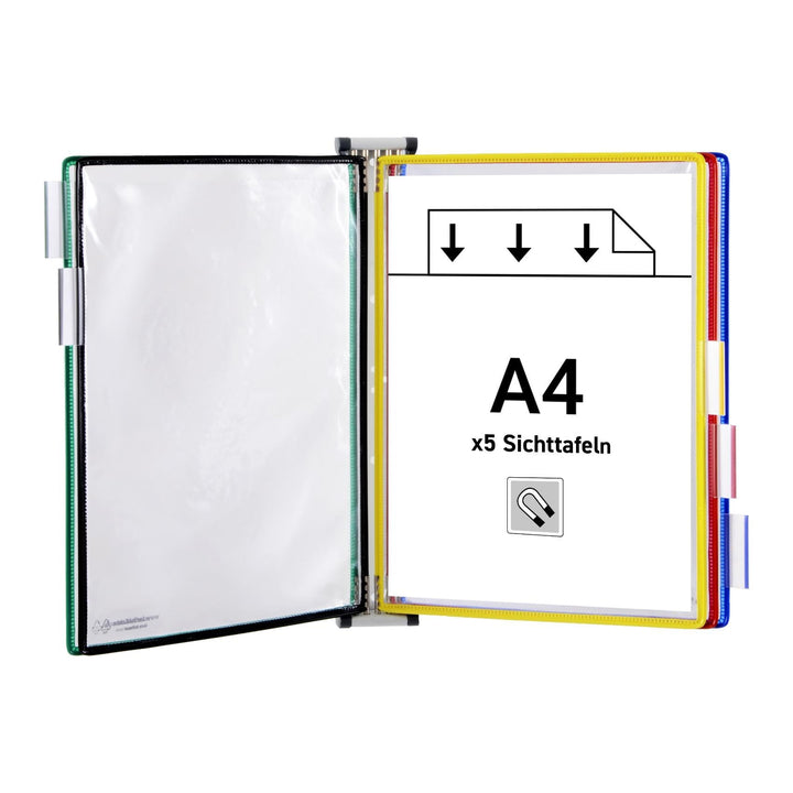 Tarifold 416169 Magnetisches Wandelement A4 sortiert