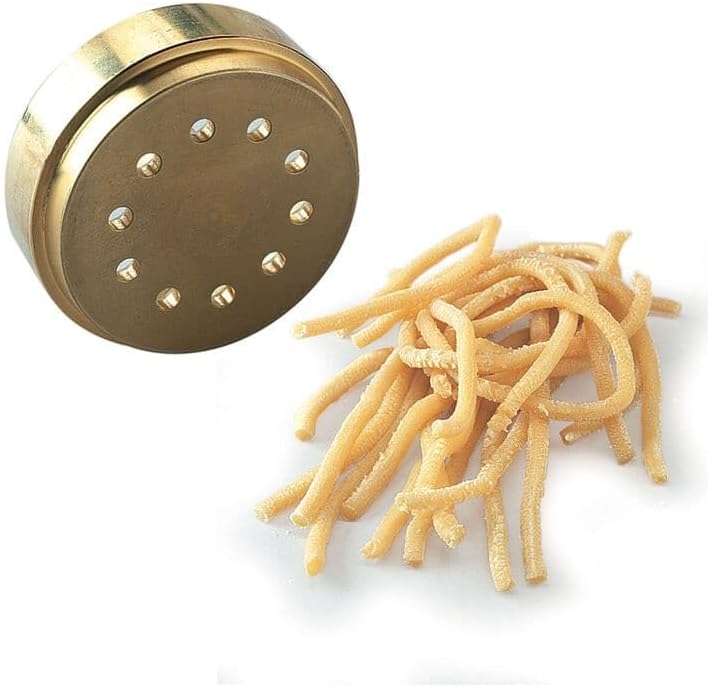 Kenwood AWAT910002 Teigwareneinsatz Bigoli, A 91001, Gold, 4 x 4 x 1.4 cm Bigoli Pastaaufsatz, Bigol