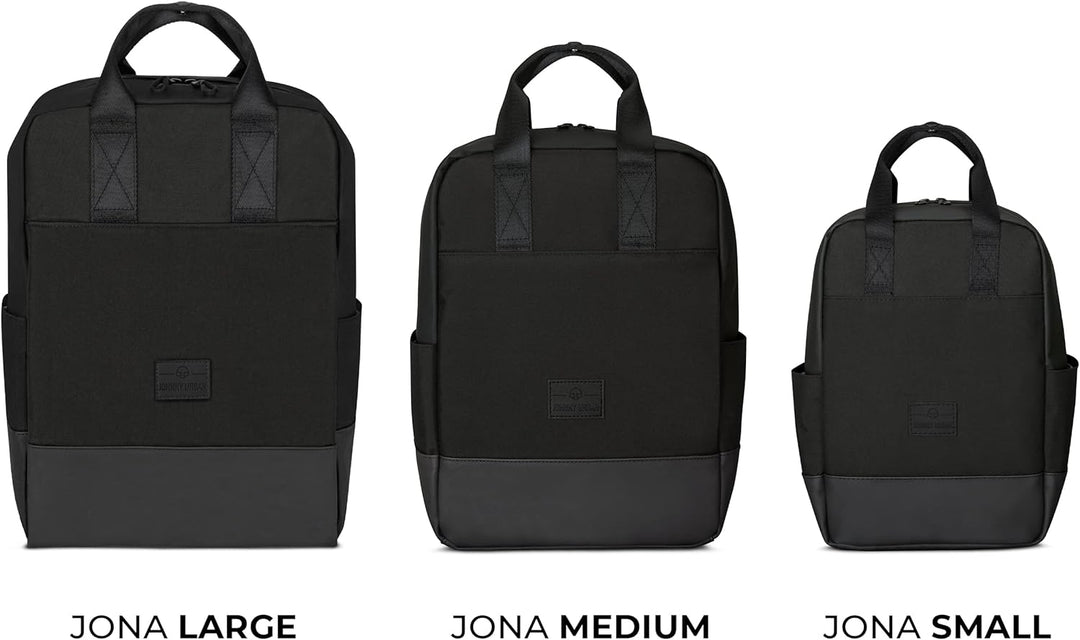 Johnny Urban Rucksack Damen Klein Schwarz - Jona Small - Stylischer Kleiner Mini Cityrucksack mit Ta