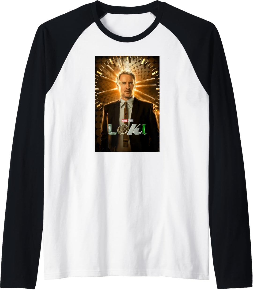Marvel Loki Agent Mobius Disney+ Series Poster Raglan