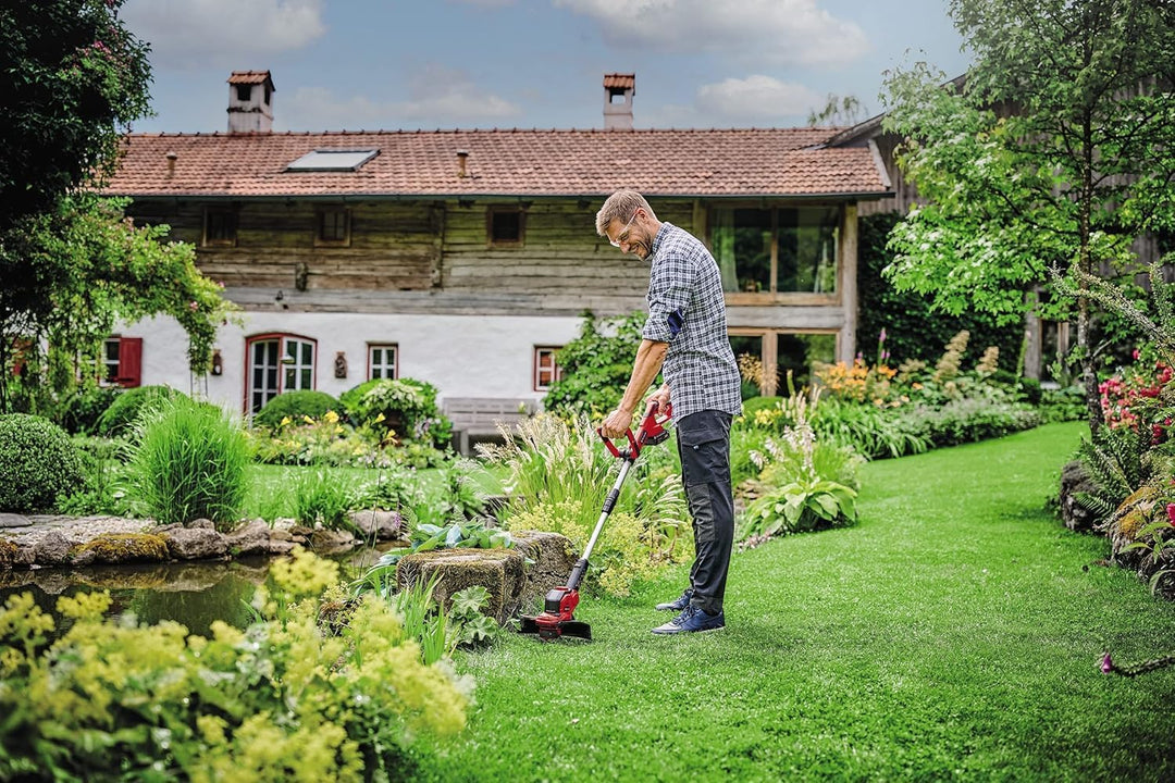 Einhell Akku-Rasentrimmer GE-CT 18/28 Li-Solo Power X-Change (Li-Ion, 18 V, 28 cm Schnittbreite Fade