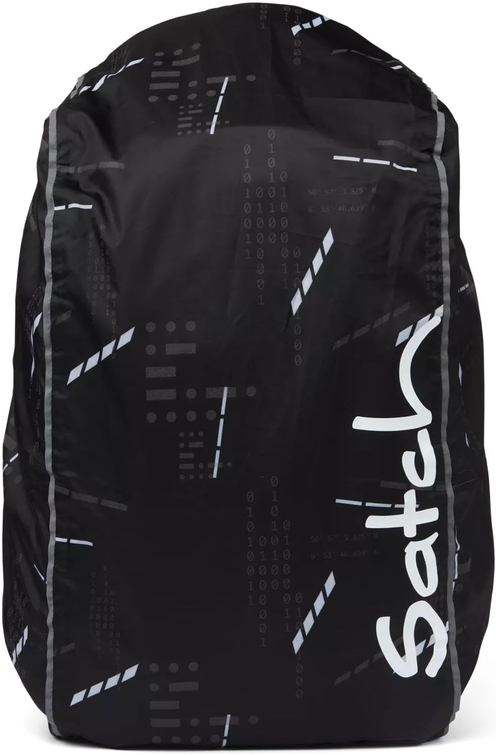 satch Regenschutz für Schulrucksäcke, wasserdicht und schmutzabweisend mit Reflektoren Einheitsgröss