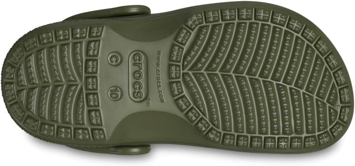 Crocs Unisex Kid's Baya Clog T 22 EU Armee Grün, 22 EU Armee Grün