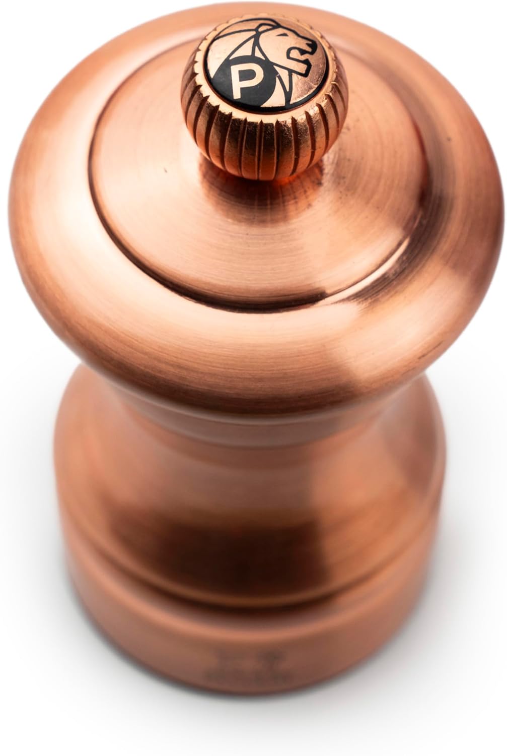 Pfeffermühle, 10 cm, Edelstahl, verkupfert, Pfeffermühle