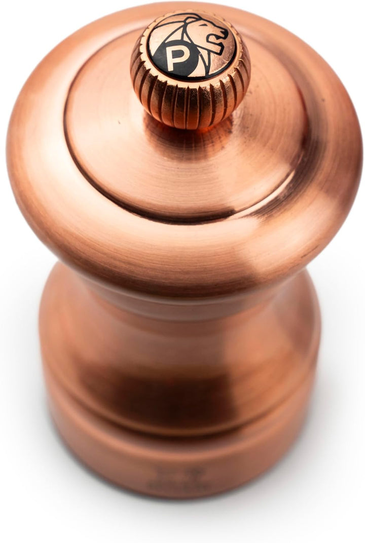 Pfeffermühle, 10 cm, Edelstahl, verkupfert, Pfeffermühle