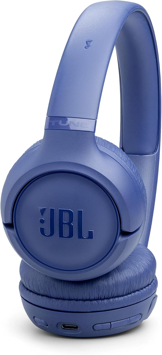 JBL Tune 530 BT Wireless On-Ear Kopfhörermit JBL Pure Bass Sound, Bis zu 76 Stunden Musikwiedergabe,