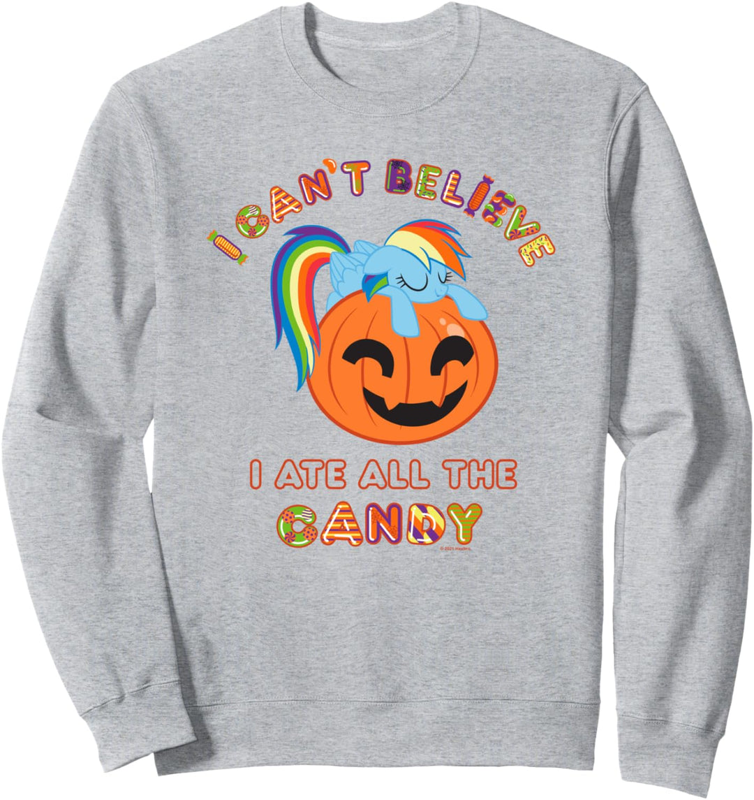 My Little Pony Halloween Rainbow Dash Ate All The Candy Sweatshirt