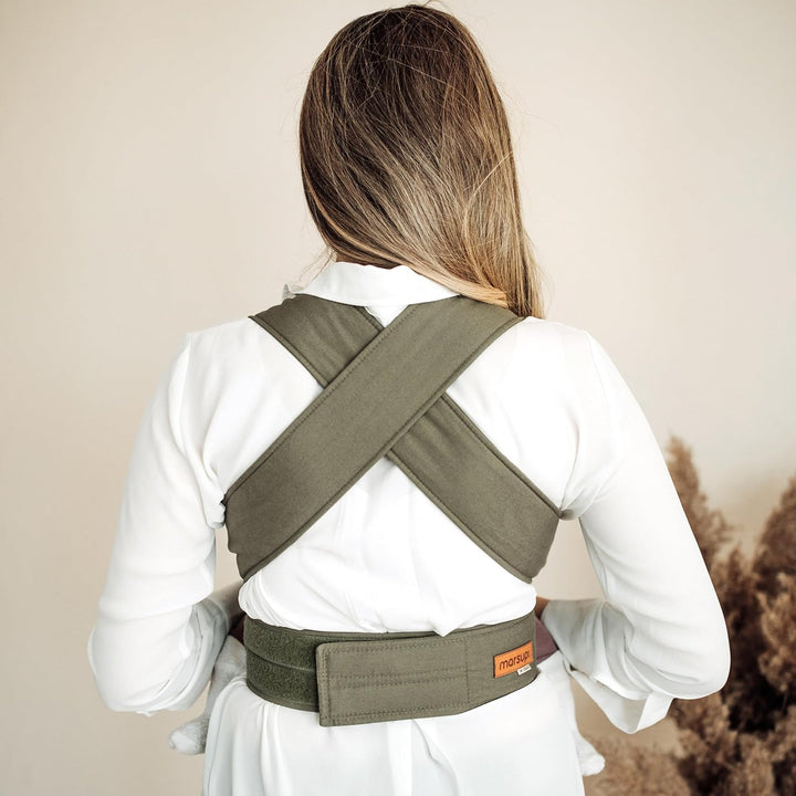 marsupi Baby- und Kindertrage, Version 2.0 (L, olive) L olive, L olive
