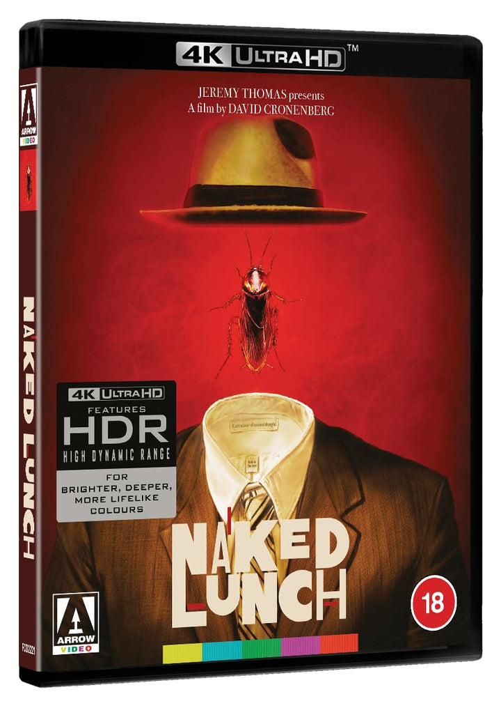 Naked Lunch 4K UHD [Blu-ray] [Region Free], Blu-ray