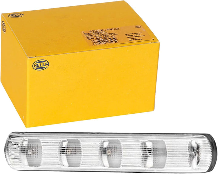 Hella 2BM 011 788-051 Zusatzblinkleuchte - LED - 12V - aufklebbar - Lichtscheibenfarbe: glasklar - L