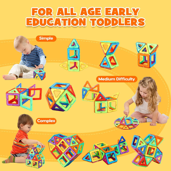 Pincush Magnetische Bausteine Teile, Magnetspielzeug Magneten Kinder Magnet Montessori Spielzeug Mag