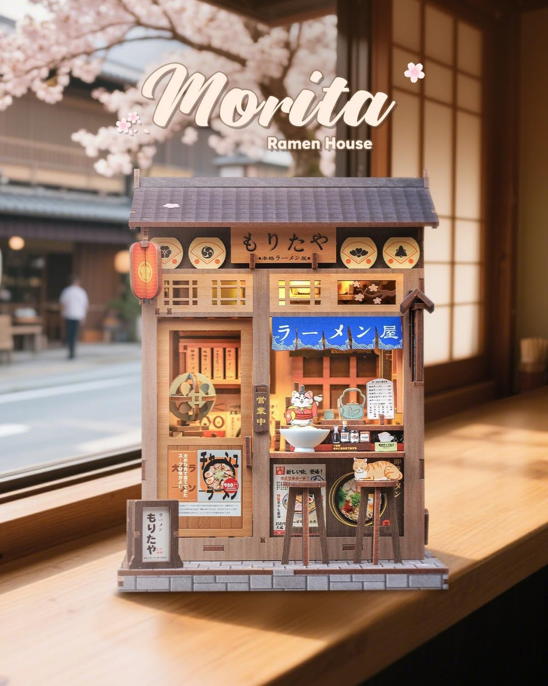 Cutefun Book Nook Kit – DIY Miniatur Kreative Puppenhäuser, Bauen Sie Bezaubernde Bücherregal/Raumde