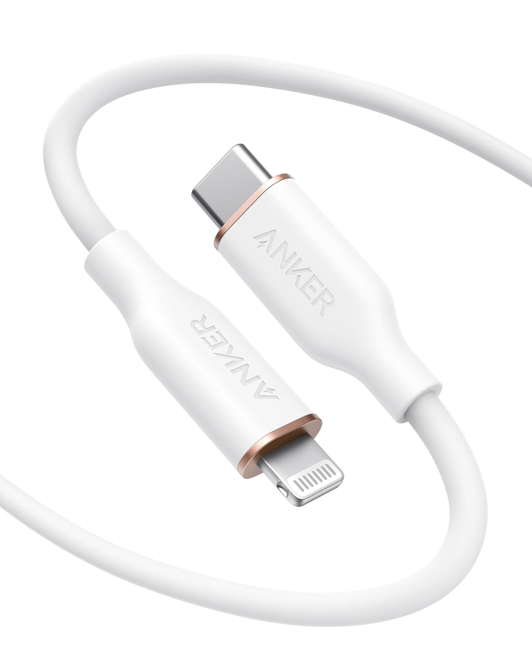 Anker PowerLine III Flow, USB-C auf Lightning Ladekabel PD, kompatibel mit iPhone 13/13 Pro Max/12/1