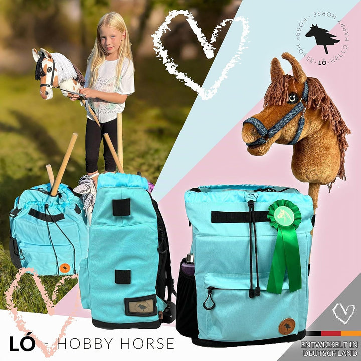 Driver13 LÓ Hobbyhorse Steckenpferd Rucksack aruba-blue-hell, Aruba-blue