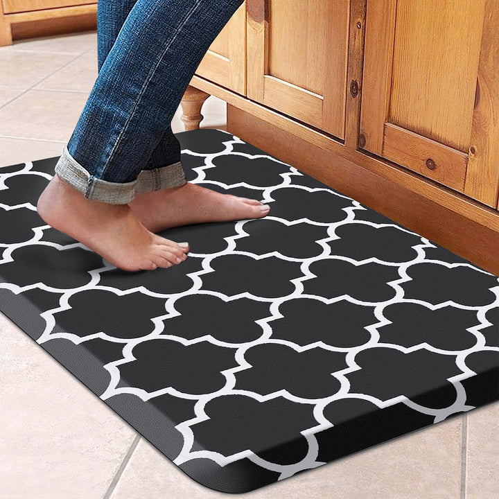 WISELIFE Gepolsterte Küchenmatte/Teppich, 43,9 x 71,1 cm, rutschfest, strapazierfähig, PVC, ergonomi