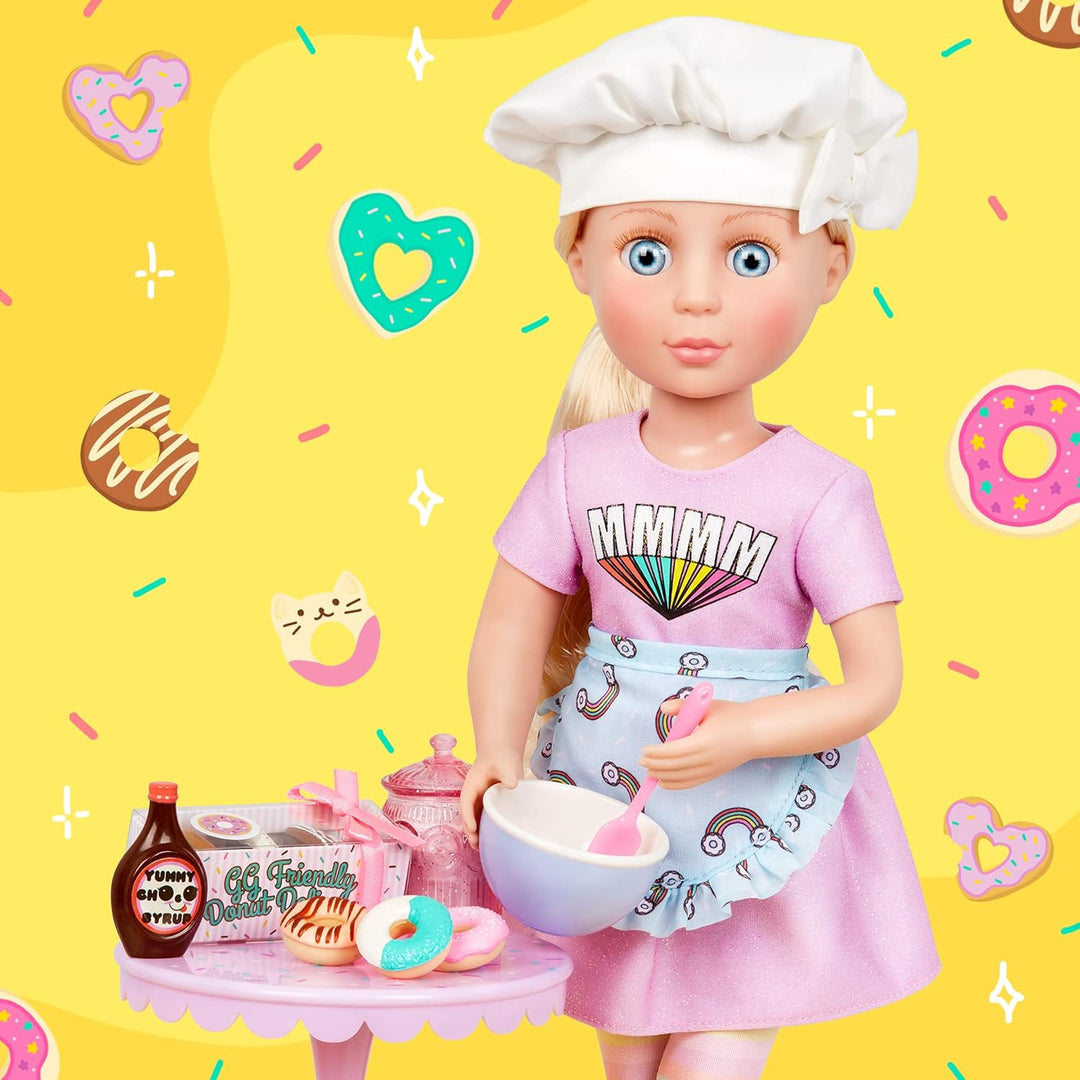 Glitter Girls - GG Donut-Backset - Donut-Backset - Spielnahrung, Mixer und Küchenzubehör - 36 cm Pup