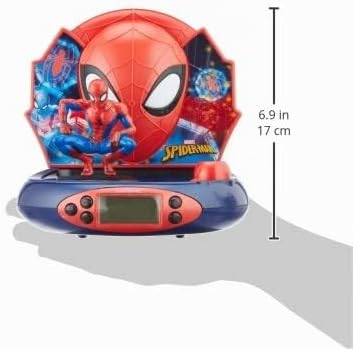 Spider-Man Radiowecker mit Projektion RP500SP, Spider-Man